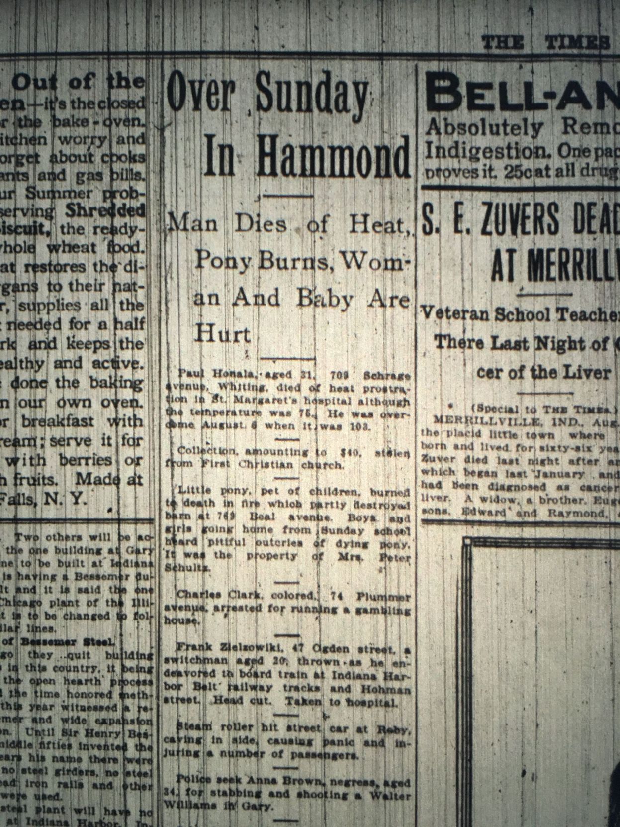 1916 heat wave